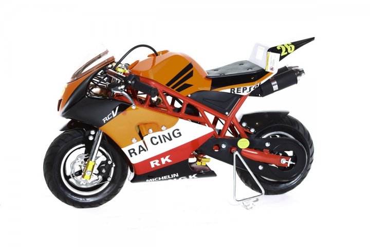 Минимото MOTAX 50 сс в стиле Ducati (Оранжевый)