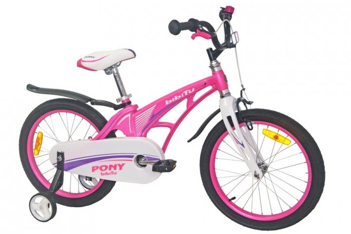 Велосипед 18" BIBITU PONY, розовый