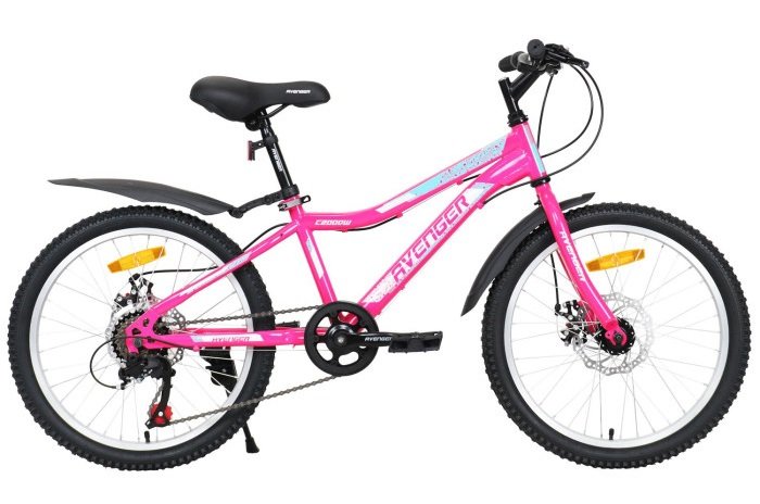 Велосипед 20" AVENGER C200W, фиолетовый, 11"