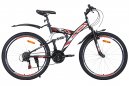 Велосипед 26" AVENGER F260, черный/оранжевый неон